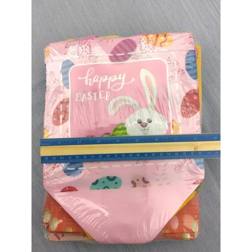 Easter Gift Bags 24pack- Easter Baskets Open Size 8.2 x 5.8 x 8.2in - Non-Wov...